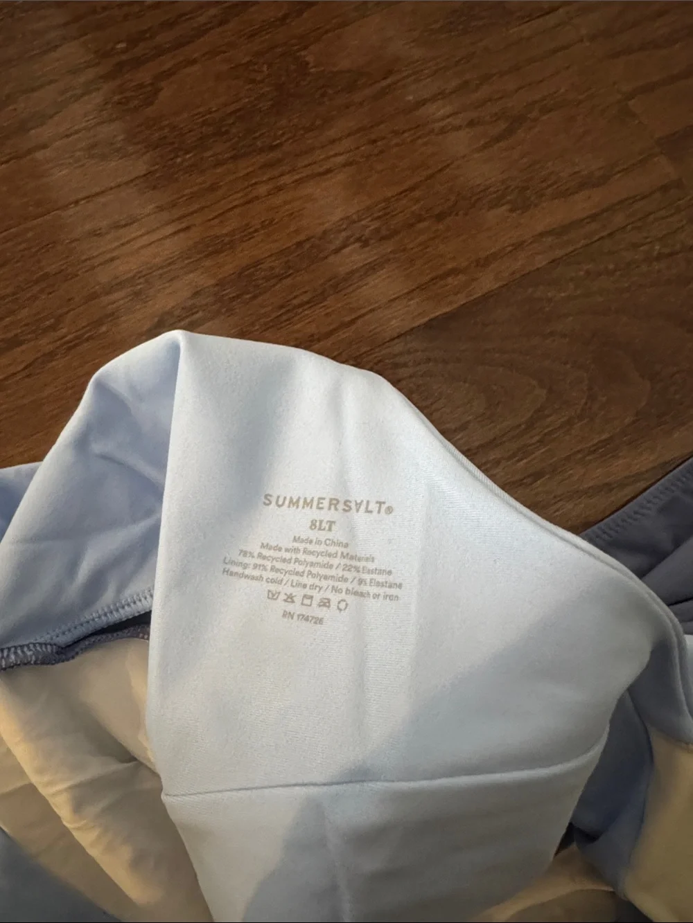 Summersalt One-Shoulder Colorblock Swimsuit like new - Picture 5 of 5